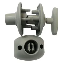 W4 Quick Release Door Catch Grey