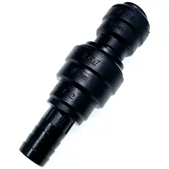 W4 Straight Adaptor 12mm Female to 1/2" Flexible Hose