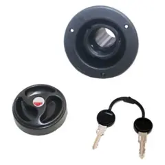 Water Filler Complete with Housing - Black