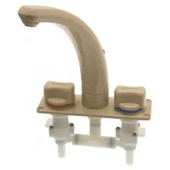 Whale Elegance Long Spout Mixer Tap - Beige