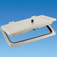 WHITE NBB Battery Box Door - FAWO Lock