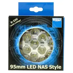 Wipac Nas LED Reverse Light Clear 95mm