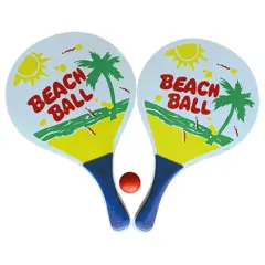 Wooden Beach Bat Set