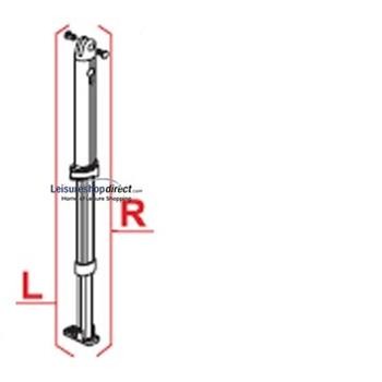 Fiamma left support leg cs190/f35180 05 07