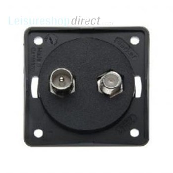 Berker TV/Satellite Point Anthracite