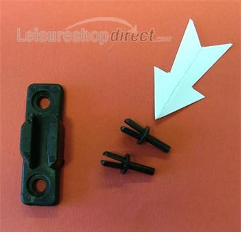 Expanding rivet for latch 242106