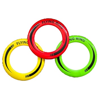 10in Flying Rings - Assorted Colours (Order in multiples of 48)