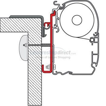 Fiamma Installation Kit Rapido 7-8