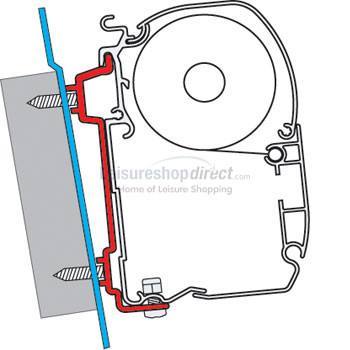 Fiamma Installation Kit Transit Hi Roof-Sprinter-VW Crafter