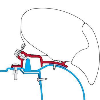 Fiamma Awning Kit Renault Master Adapter Bracket