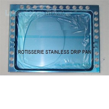 Smev Rotisserie Stainless Drip Pan