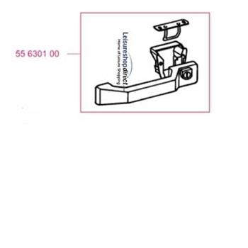 Omnistor Carry All Box Lock Assembly + Protection + Hook