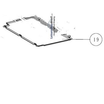 Thetford N145 Fridge Shelf Tray Insert