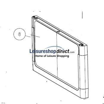 Freezer Door Thetford N145 Fridge