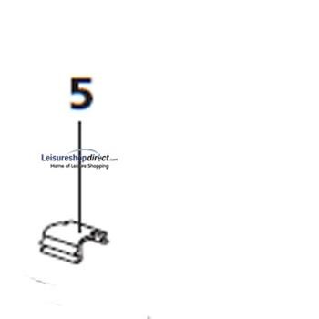 Vent Lock Clip for Thetford Fridges