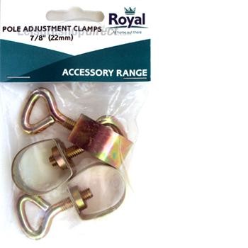 Pole Adjusting Clamp 7/8" - Pack 3