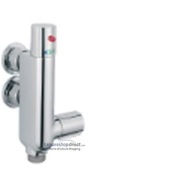 Thermostatic mixer valve - chrome