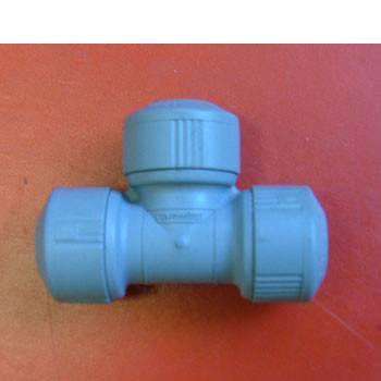Tee Connector 15mm Hep2 O Push Fit Water Fitting
