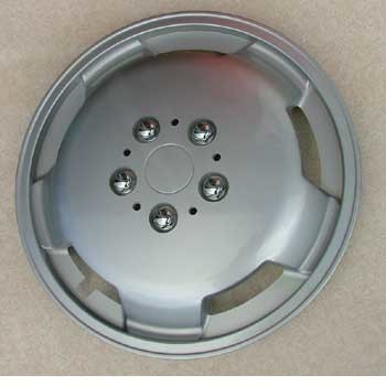 Milenco 15" Silver wheel trim for motorhome