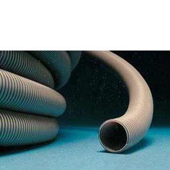 Waste hose convoluted 23.5mm dia. (Grey or black)