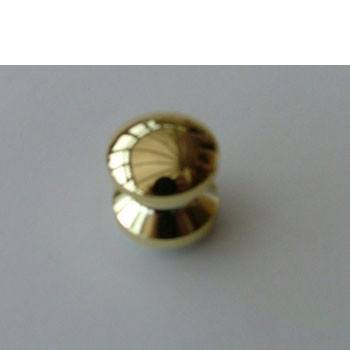 Mini push button, gold