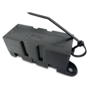 AG Fuse Holder Mega Black Plastic (No Fuse)