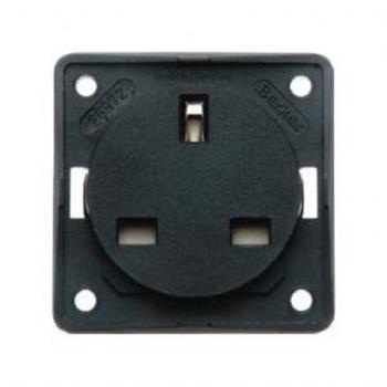 Berker 13a socket -  anthracite