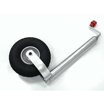 Caravan Jockey Wheel complete 48mm shaft, pneumatic tyre Caravan Jockey Wheel complete 48mm shaft, pneumatic tyre