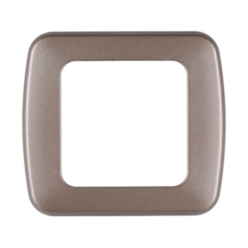 CBE 1 Way Nickel Flatline Decorative Frame CBE 1 Way Nickel Flatline Decorative Frame