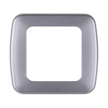 CBE 1 Way Silver Flatline Decorative Frame CBE 1 Way Silver Flatline Decorative Frame