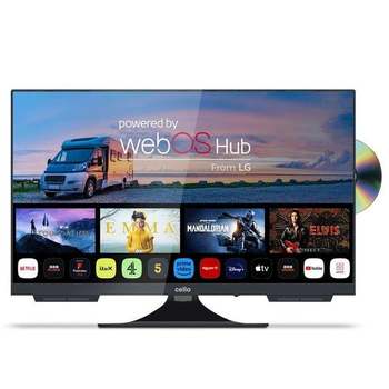 Cello 22" Smart WebOS 12V/230V Traveller TV with DVD & Perfect Pitch Cello 22" Smart WebOS 12V/230V Traveller TV with DVD & Perfect Pitch
