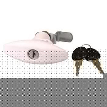 Fap oval lock  - white