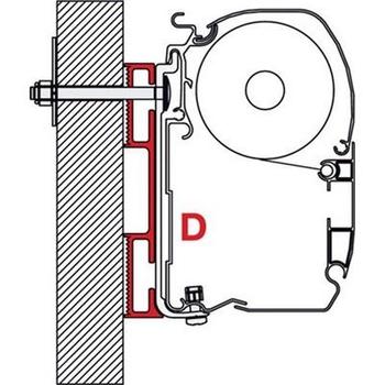 Fiamma Adaptor D 12cm