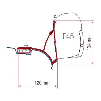 Fiamma Awning Kit VW T5 / T6 Transporter Multivan