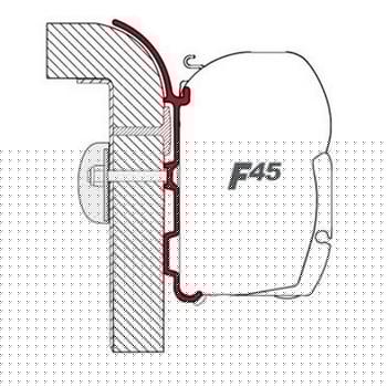 Fiamma Burstner Adaptor F45 450