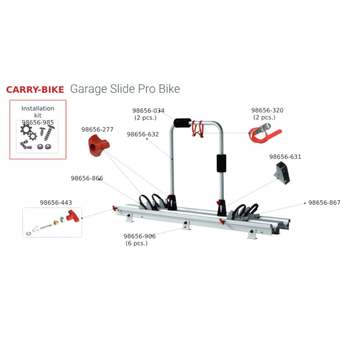 Fiamma CarryBike Garage Slide Pro Installation Kit