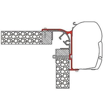 FIAMMA KIT BAILEY F45S BRACKET