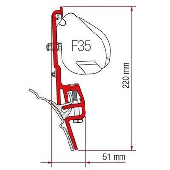 Fiamma Kit Brandrup VWT4 F45-F35