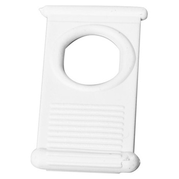 Finger pull, white for Seitz Blinds