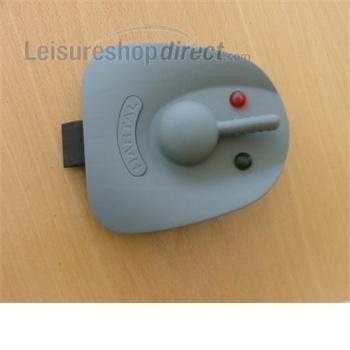 Hartal R/H Inner Lock, Grey, Suits West Alloy
