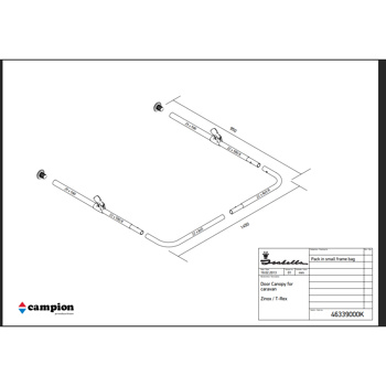 Isabella Door Frame Canopy only