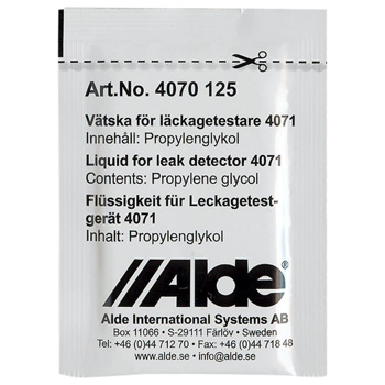 Alde Leak Detector Fluid Sachet
