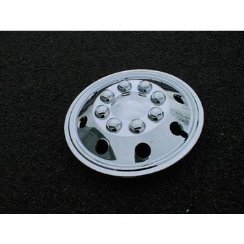 Set of 4 Milenco 15" Bulbous Chrome Motorhome Wheeltrims 602C