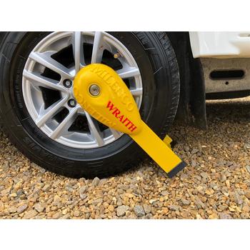 Milenco Wraith 2 Wheel Lock - Small hole Lock