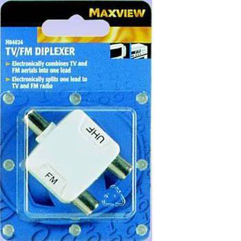 Maxview TV/FM Diplexer