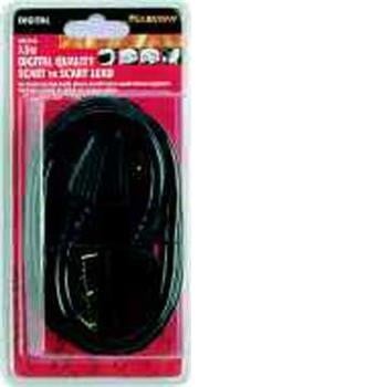 Maxview 1.5M digital Quality Scart to Scart Lead