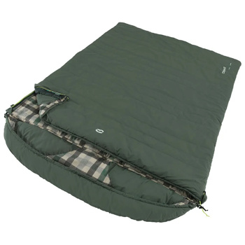Outwell Camper Lux Double Sleeping Bag - Green