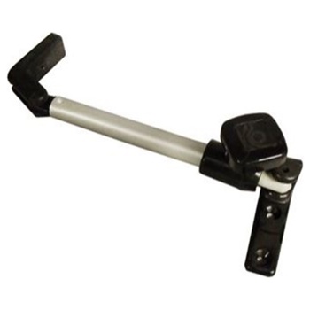 Polyplastic 140mm permafix window stay left hand - slide on