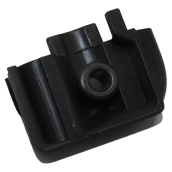 Polyplastic Black hinge bar end cap R/H