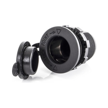 Reimo Universal socket with protective cap for charging and operating 12 V / 24 V devices